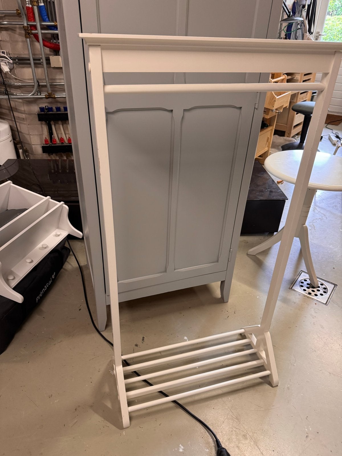 Witte Kinderkapstok van Oliver Furniture, Ophalen, Gebruikt, 100 tot 150 cm, Kinderkapstok