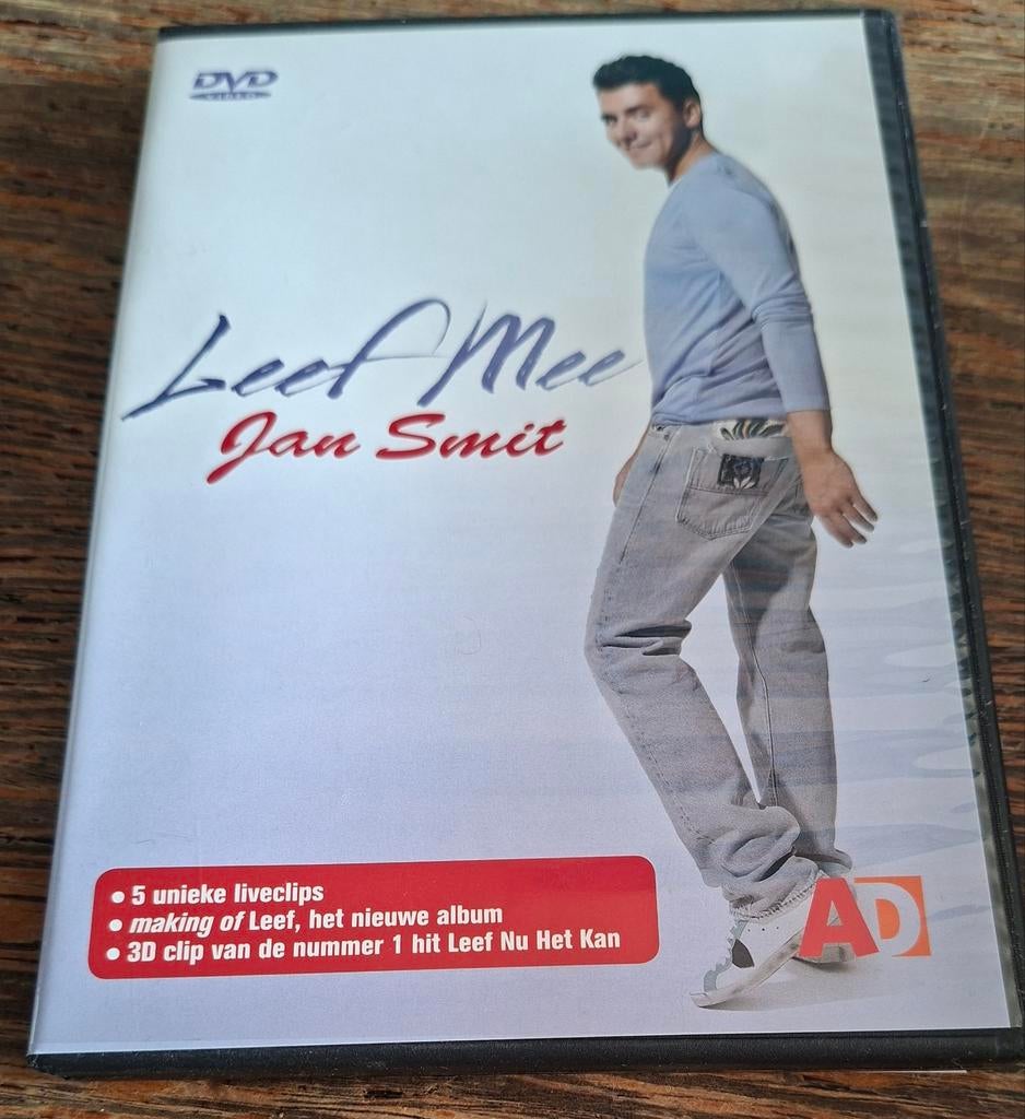 Jan Smit - Leef Mee, Alle leeftijden, Zo goed als nieuw, Overige typen, Ophalen of Verzenden