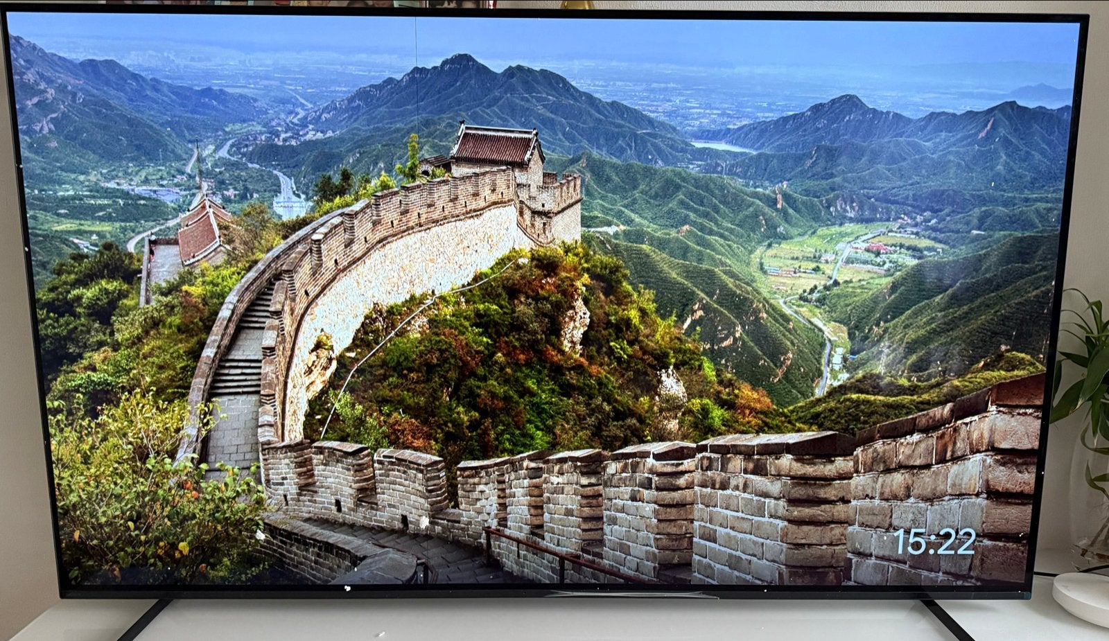 Smart TV met dunne verticale lijn op beeldscherm (defect), Audio, Tv en Foto, Televisies, Ophalen, Gebruikt, OLED, 100 Hz