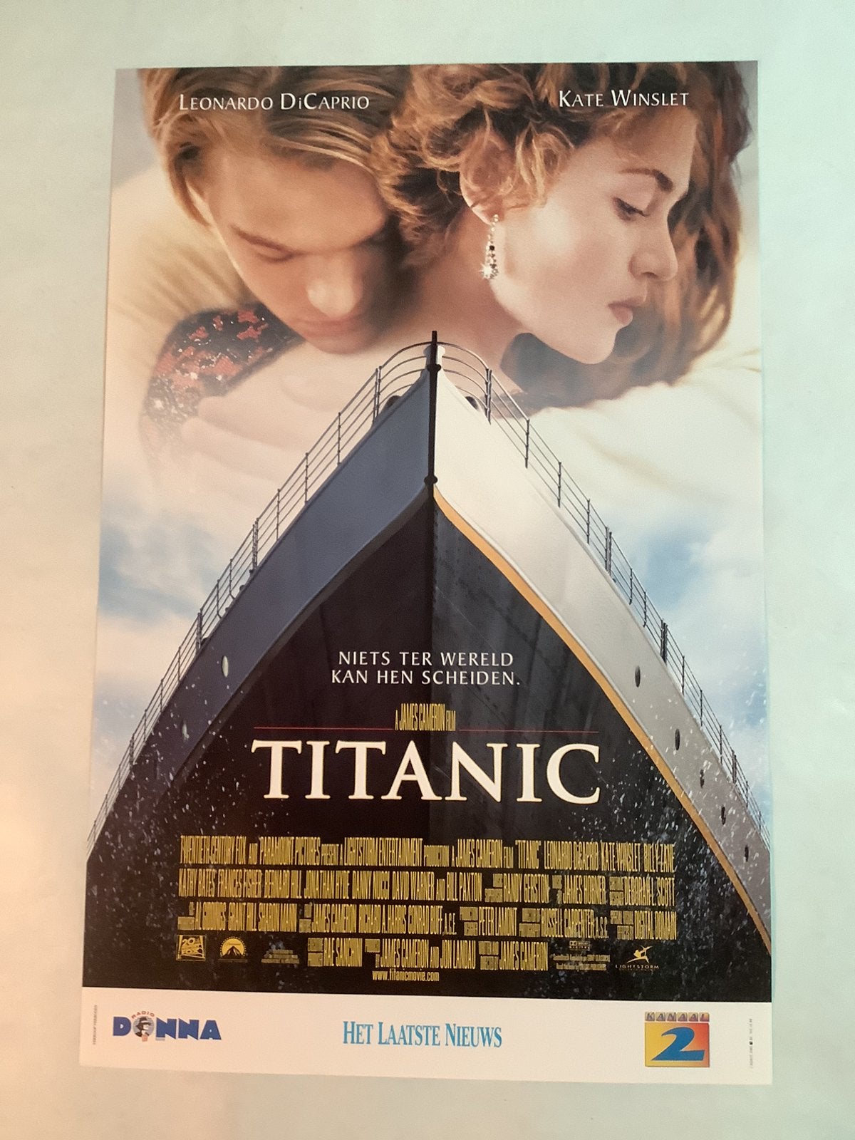 TITANIC   Filmposter    33-50 cm, Verzamelen, Ophalen of Verzenden, Zo goed als nieuw, A1 t/m A3, Film en Tv