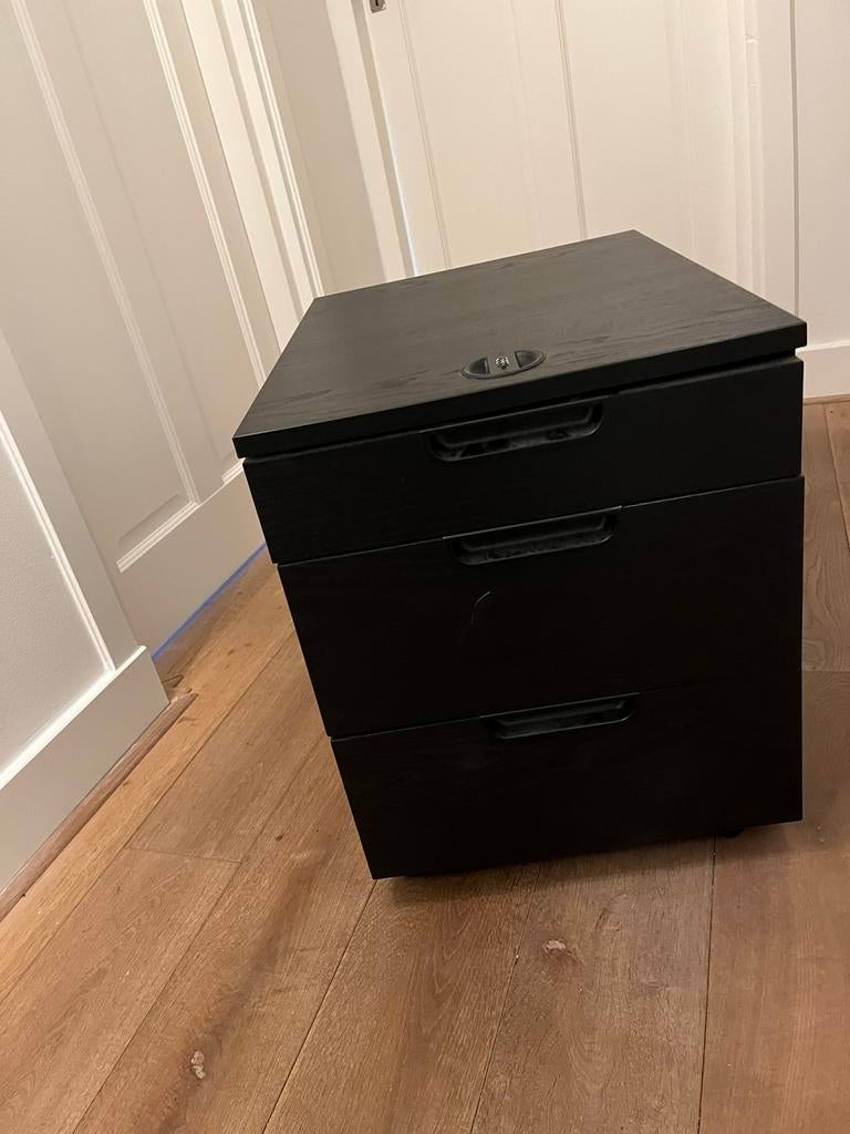 Ladeblok IKEA Gallant zwart, Huis en Inrichting, Ophalen of Verzenden, Gebruikt