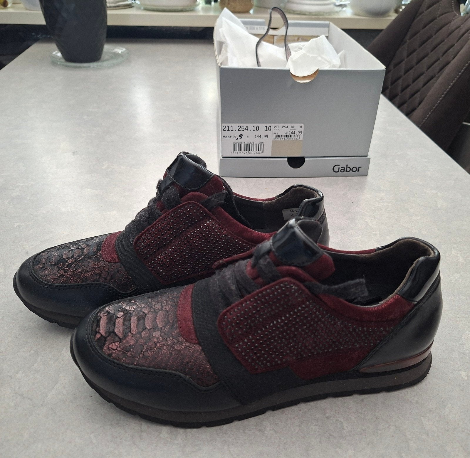 comfortschoenen van Gabor, maat 5,5 (38/39) NIEUW, Gabor, Ophalen of Verzenden, Nieuw