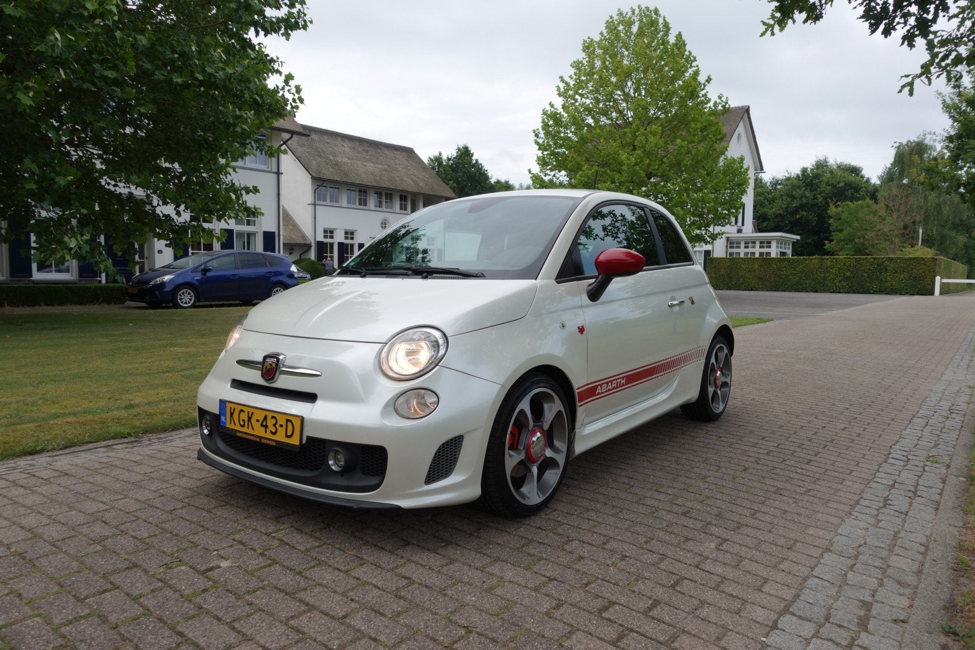 Fiat 500 1.4-16V Abarth (bj 2014), Auto's, Fiat, Voorwielaandrijving, Gebruikt, Euro 6, 4 cilinders