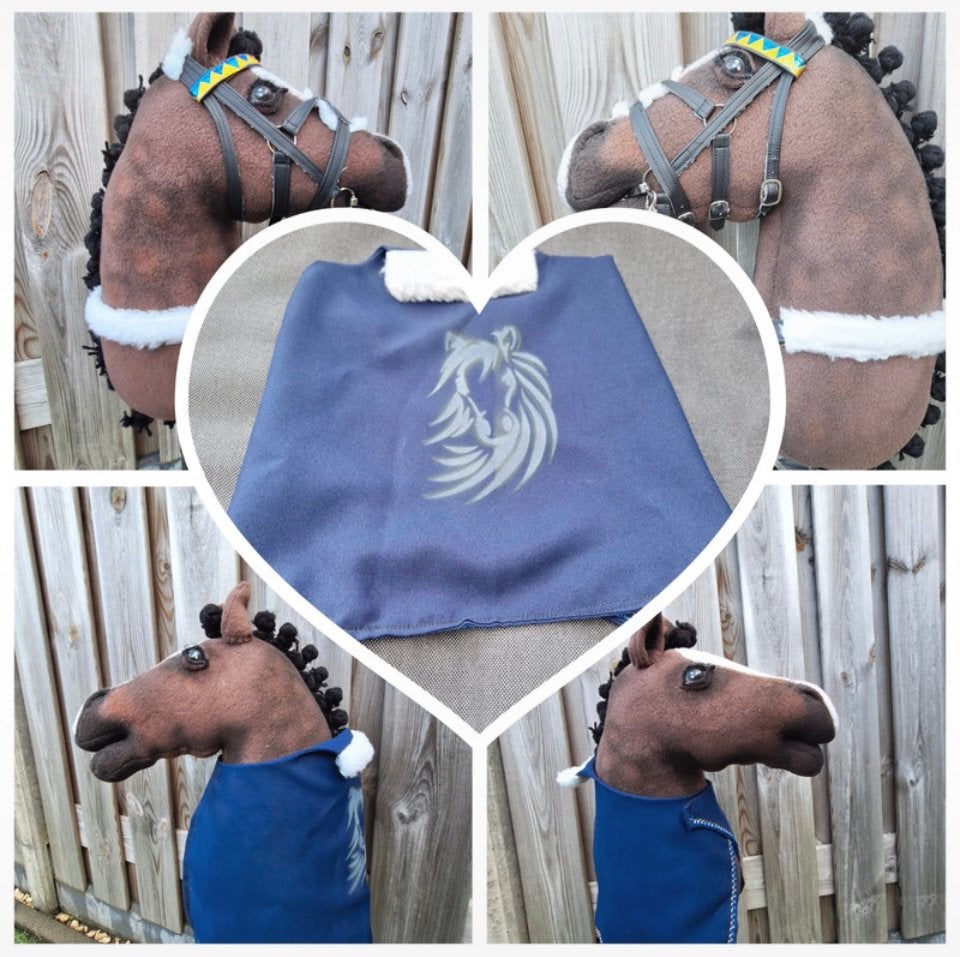 Handgemaakte hobby horse, Ophalen of Verzenden, Zo goed als nieuw