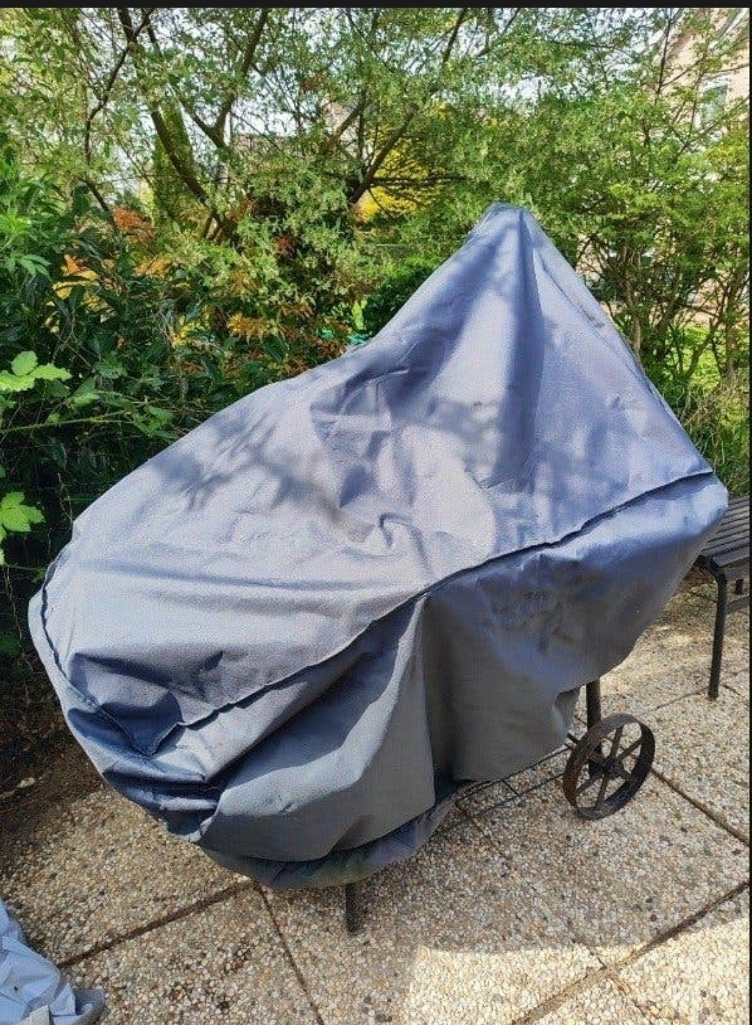 Waterdichte hoes voor een klassieke barbecue smoker op 2 wie, Ophalen