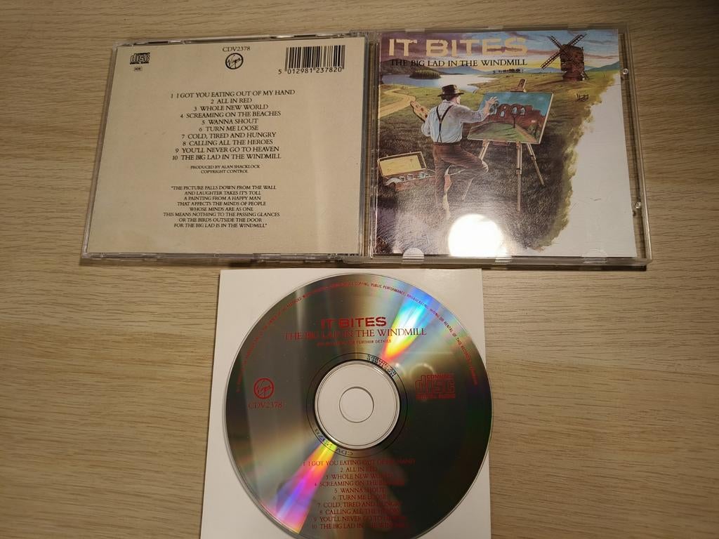 Cd it bites the big lad in the windmill, Ophalen of Verzenden, Zo goed als nieuw, Poprock