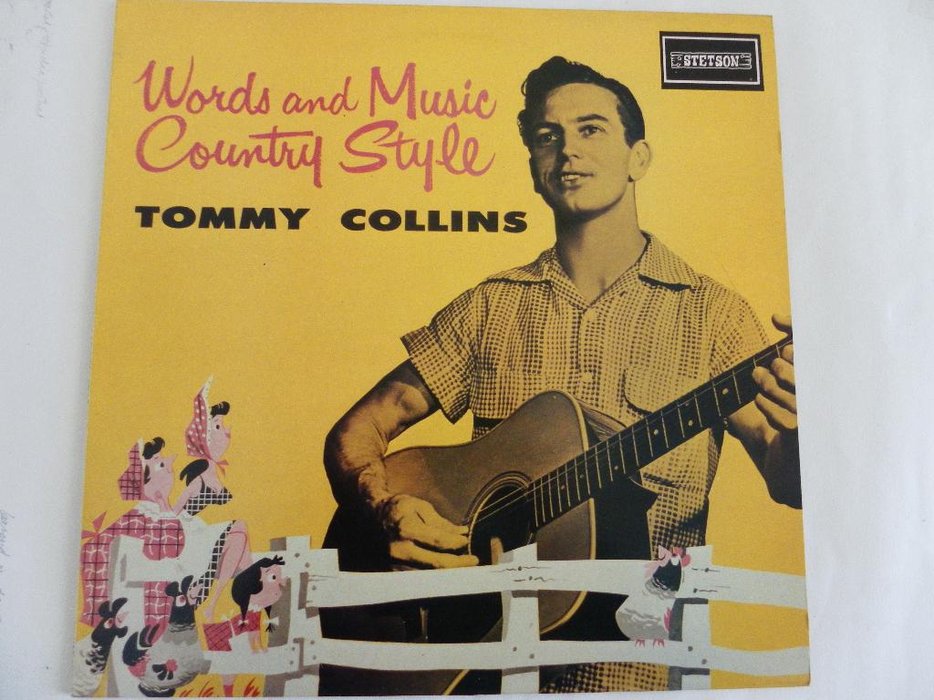 LP Tommy Collins - Words And Music Country Style, Ophalen of Verzenden, Gebruikt, 12 inch