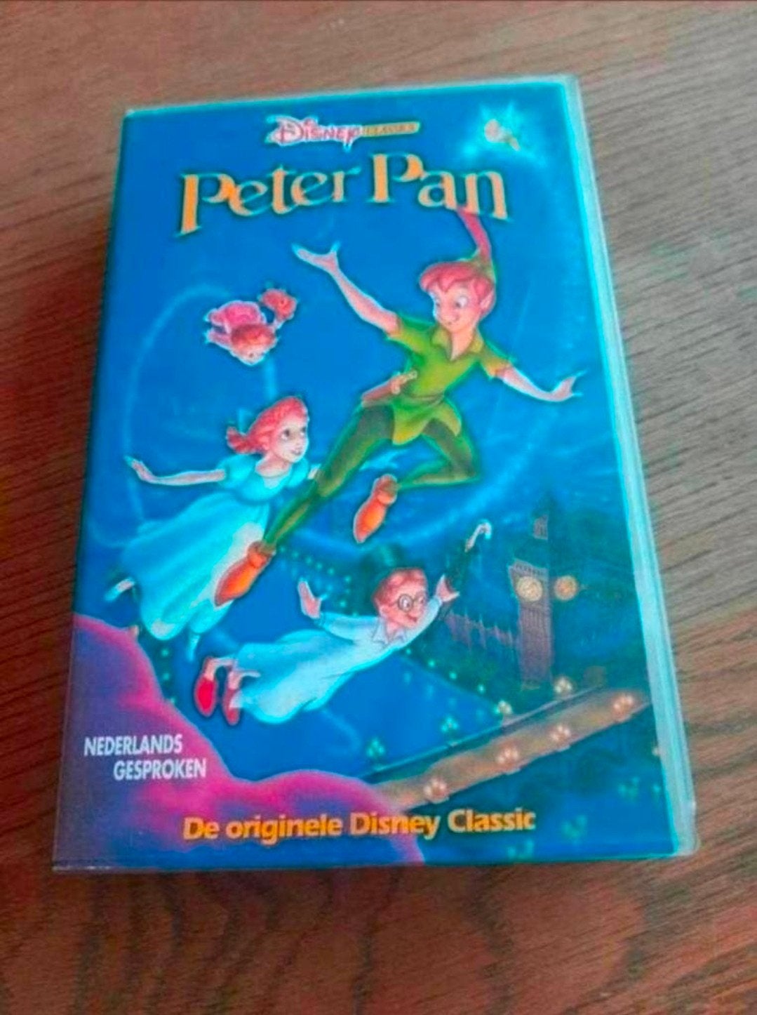 Disney Classic Peter Pan videoband., Cd's en Dvd's, VHS | Kinderen en Jeugd, Gebruikt, Serie, Alle leeftijden, Ophalen of Verzenden