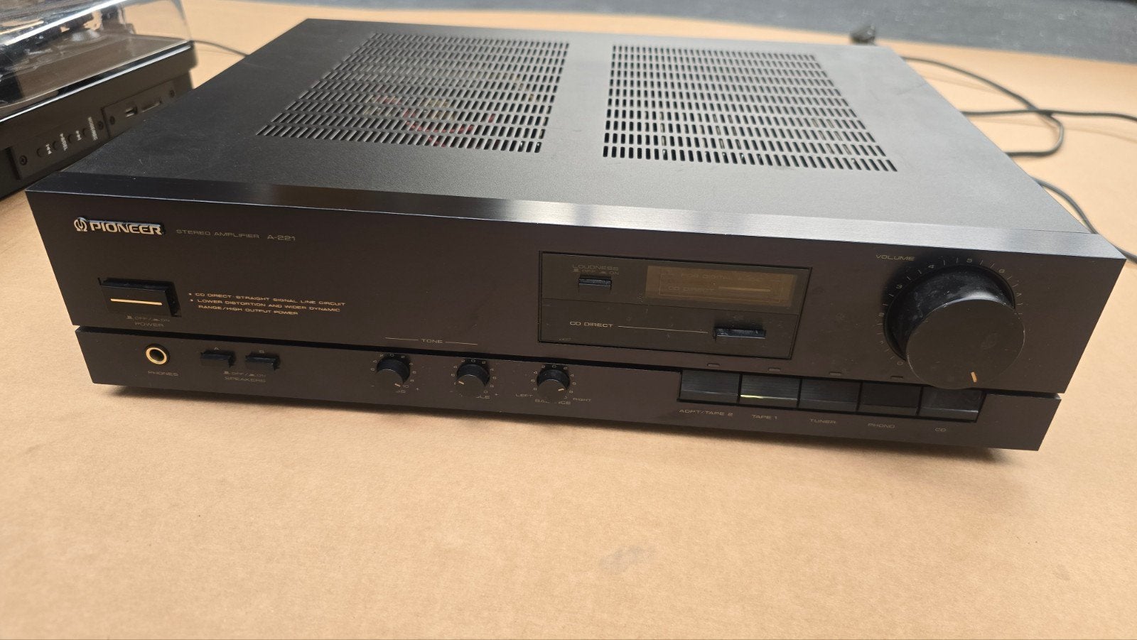 Pioneer Stereo Amplifier A-301 - Goede staat, Audio, Tv en Foto, Versterkers en Receivers, Gebruikt, Ophalen of Verzenden, 60 tot 120 watt
