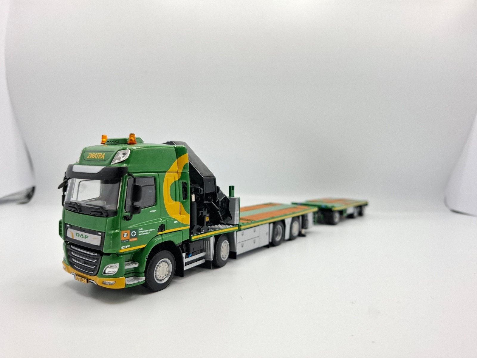 Wsi Daf CF Zwatra Delft autolaadkraan combi, Ophalen of Verzenden, Nieuw, Bus of Vrachtwagen, Wsi