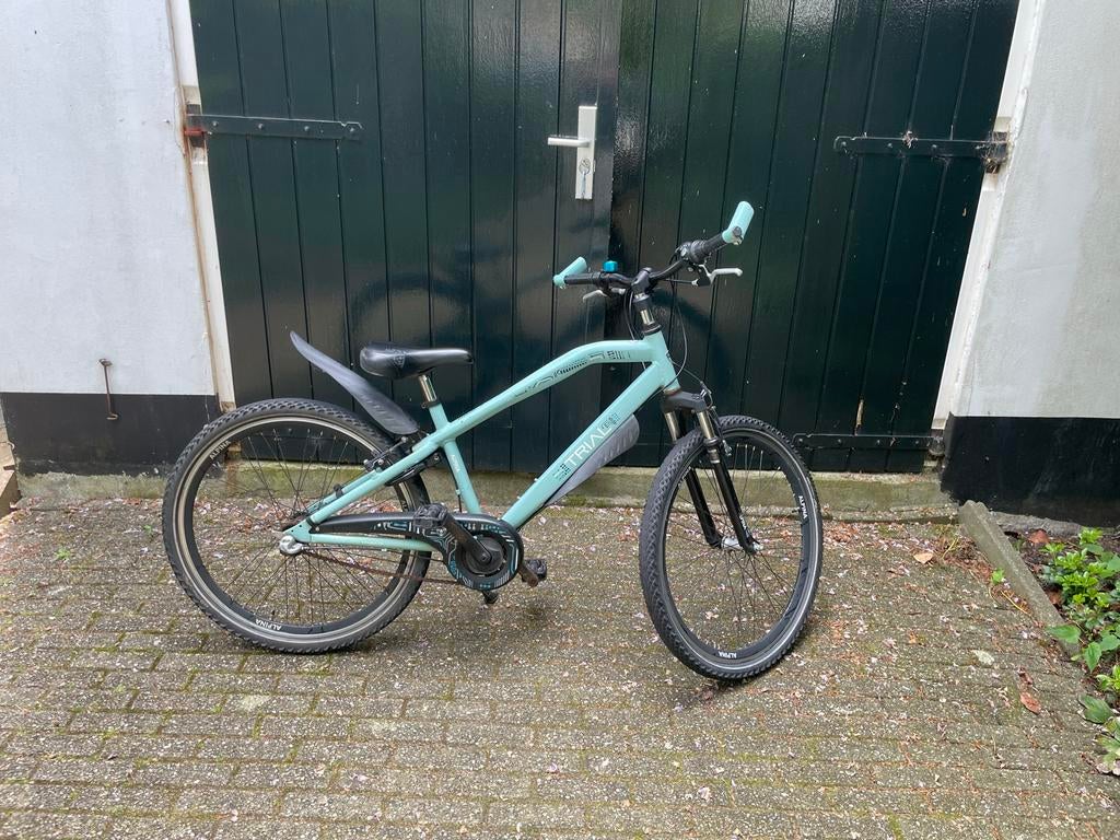 Stoere Alpina Trial kinderfiets - 26 inch, Fietsen en Brommers, Ophalen of Verzenden, Gebruikt, Terugtraprem, 20 inch of meer