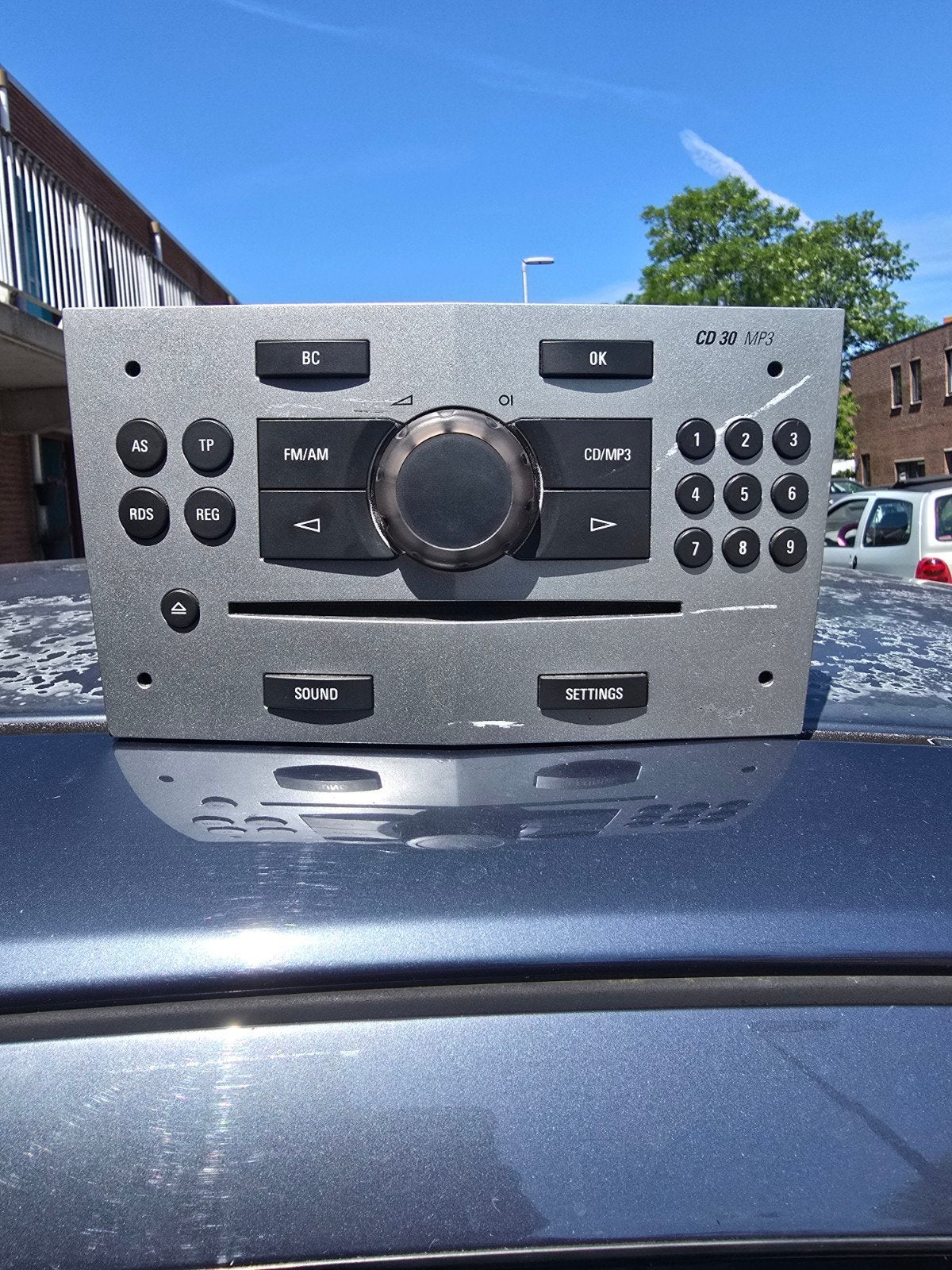 Opel CD30 MP3 Radio Corsa D Astra H Zafira B Vectra C -OEM, Auto diversen, Autoradio's, Ophalen of Verzenden, Gebruikt