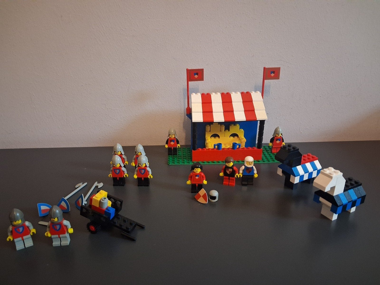 Vintage LEGO Kasteel Ridders Castle vintage figuren figs, Ophalen of Verzenden, Gebruikt, Overige merken