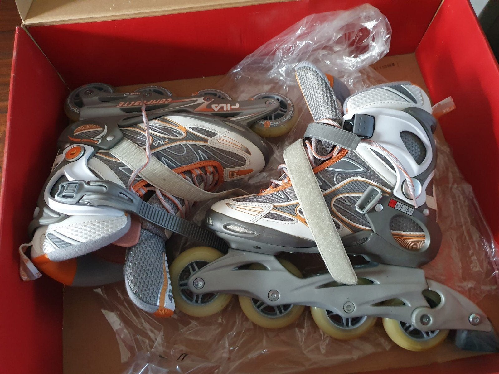 Fila skates maat 38,5, Overige merken, Gebruikt, Ophalen of Verzenden, Inline skates 4 wielen