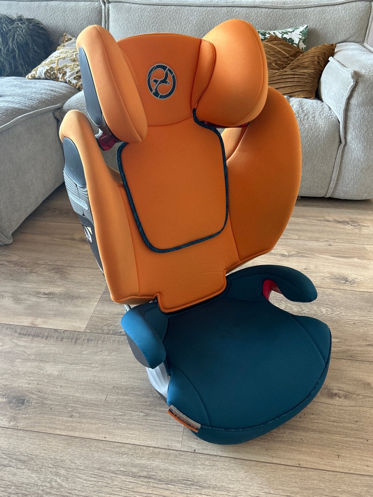 Cybex Solution S-fix autostoel 15-36kg izgst, Gebruikt, 15 t/m 36 kg, Verstelbare rugleuning, Isofix