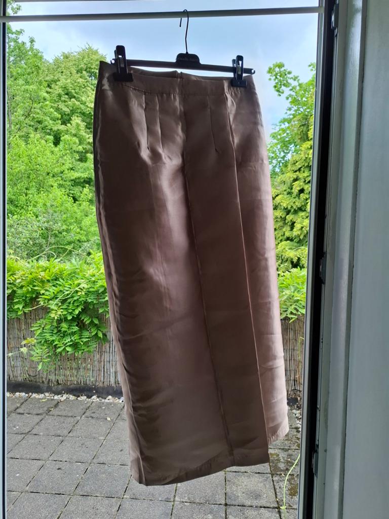 Elegante rok en top set : bruidskleding, Kleding | Dames, Rokken, Zo goed als nieuw, Maat 38/40 (M), Overige kleuren, Onder de knie