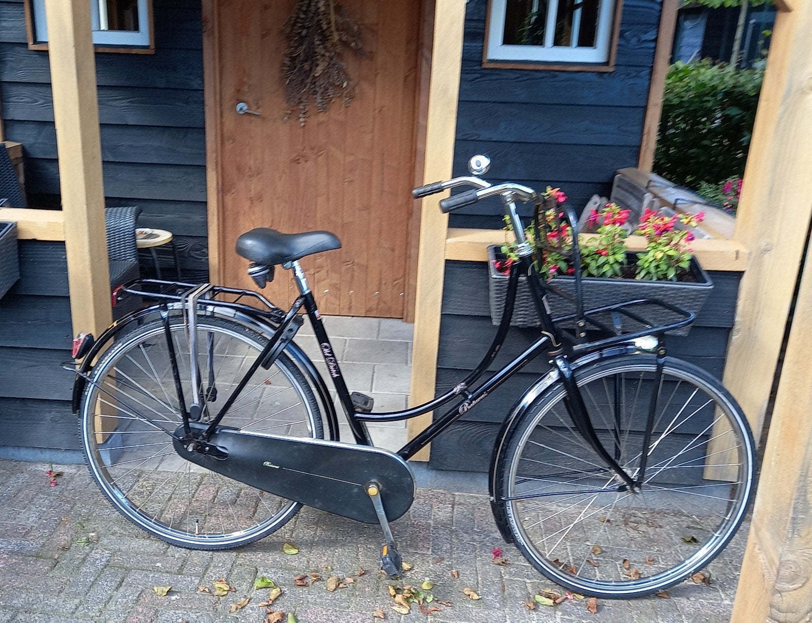 Omafiets 56 cm frame, 56 cm of meer, Ophalen, Gebruikt