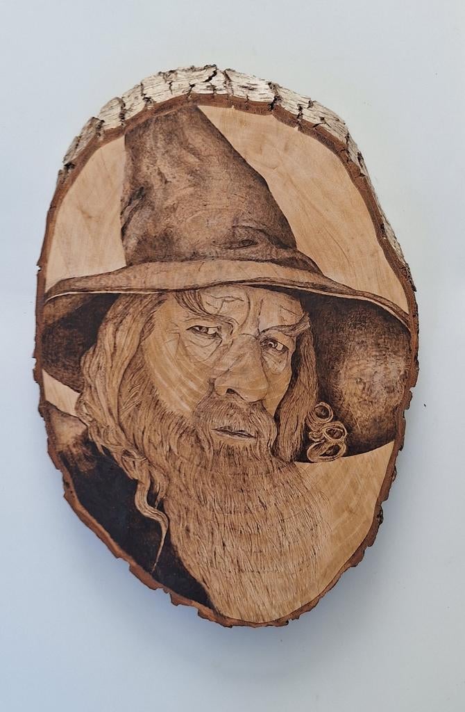 Prachtig kunststuk. Gandalf uit Lord of the Rings, Gevondenengemaakt@gmail.com, Overige typen, Ophalen of Verzenden, Gevonden en Gemaakt