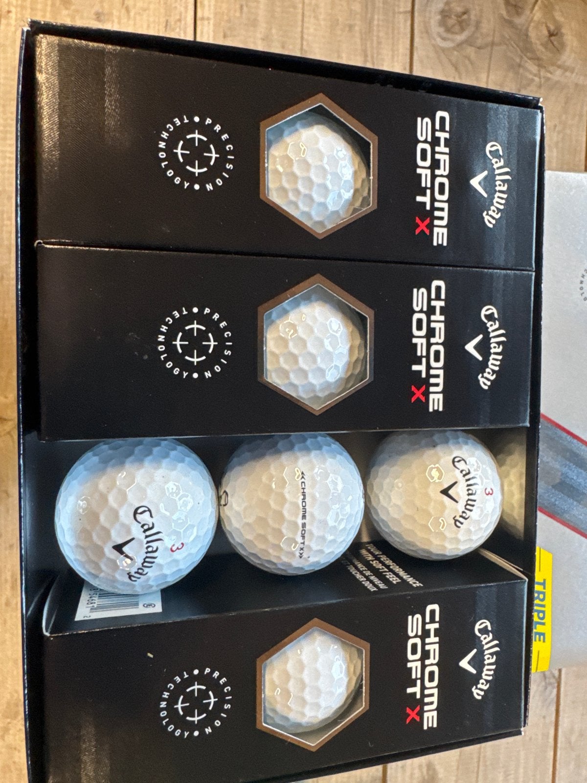 Callaway Chrome Soft X Golfballen - Nieuw in doos, Ophalen of Verzenden, Nieuw, Bal(len), Callaway