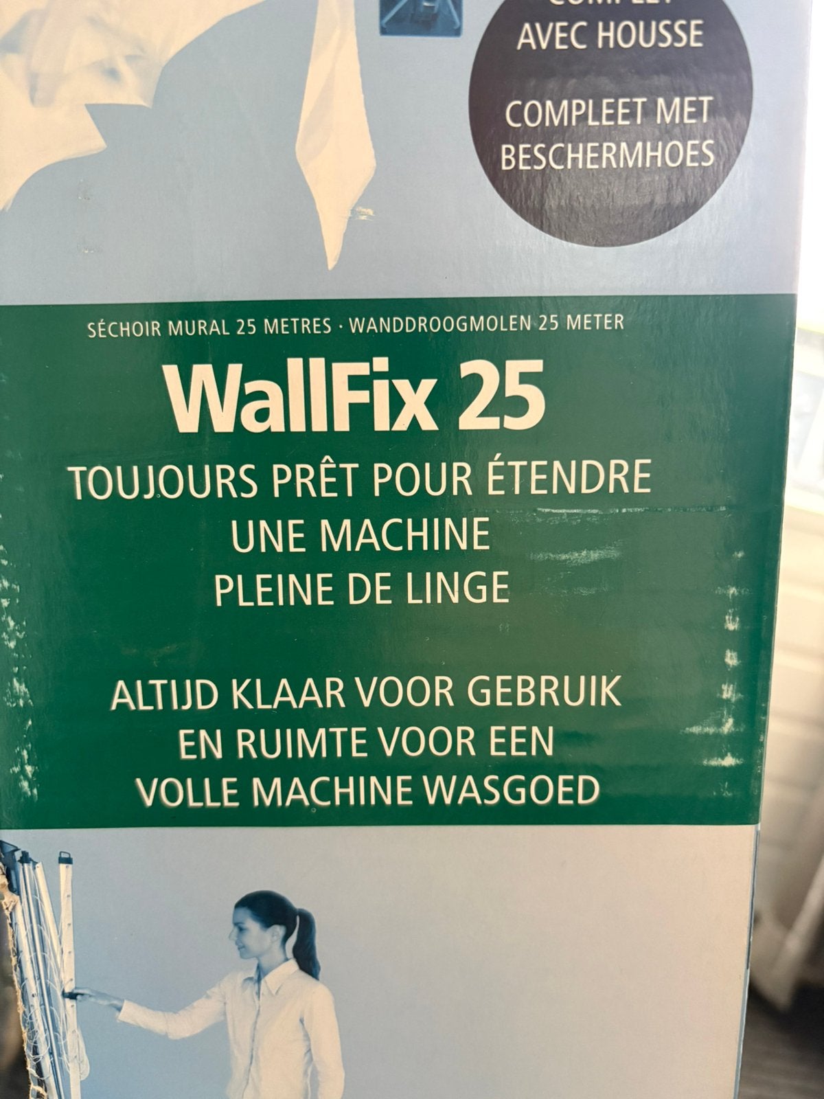 Brabantia wallfix driogmolem, Tuin en Terras, Ophalen, Nieuw, Droogmolen