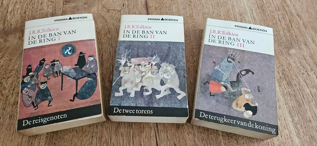 In de Ban van de Ring Trilogie & Silmarillion, Boeken, Ophalen of Verzenden, Gelezen, J.R.R. Tolkien