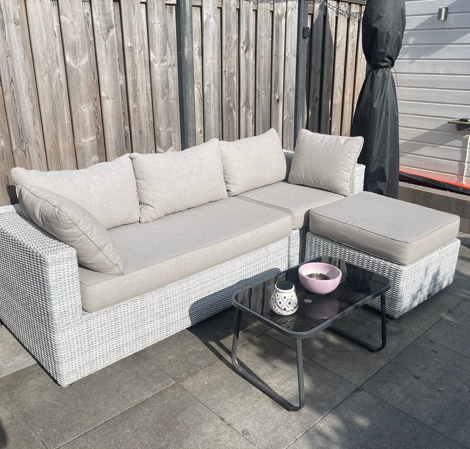 Loungeset, Ophalen, Gebruikt, Kunststof