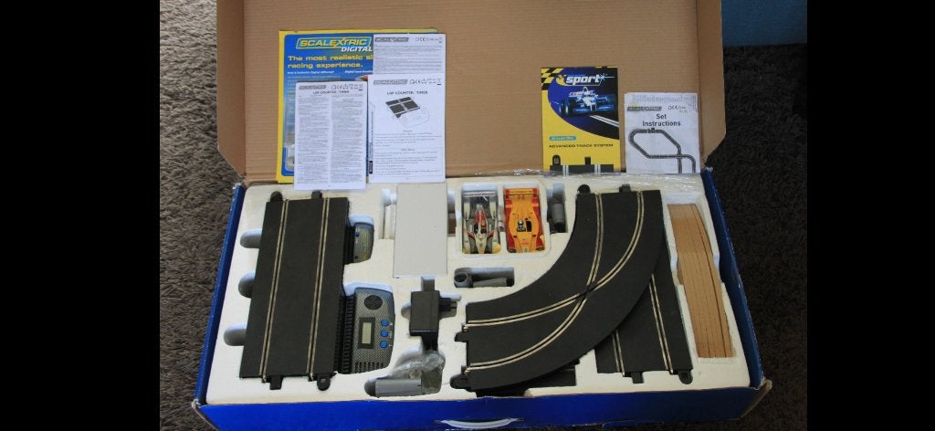 Scalextric modelracebaan, Zelf te bouwen, Elektrisch, Ophalen, Overige merken
