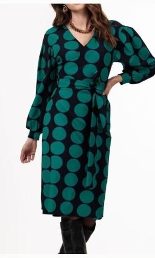 Mooie jurk: Studio Anneloes, Kleding | Dames, Jurken, Nieuw, Maat 36 (S), Groen, Onder de knie, Ophalen of Verzenden