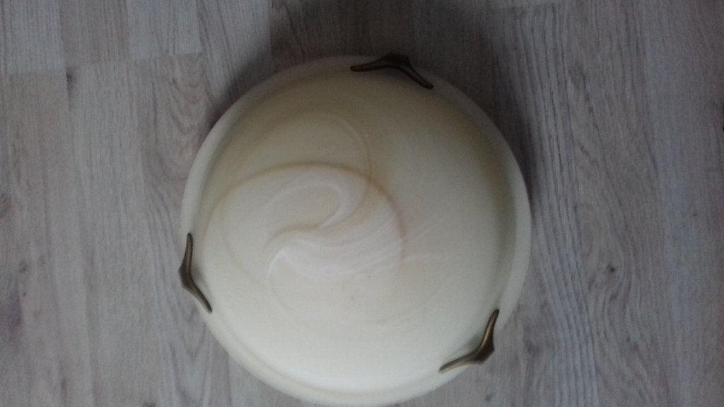 plafon lamp, Huis en Inrichting, Ophalen of Verzenden, Gebruikt, Glas