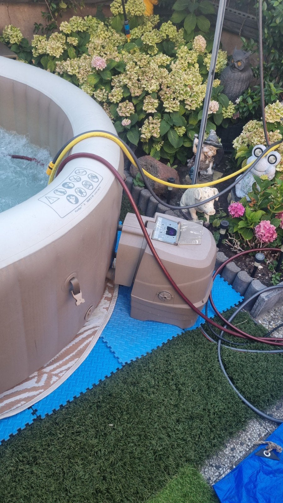 ik zoek een jacuzzi  die stuk is  voor de aansluiteng, Tuin en Terras, Bubbelbaden en Hottubs, Ophalen