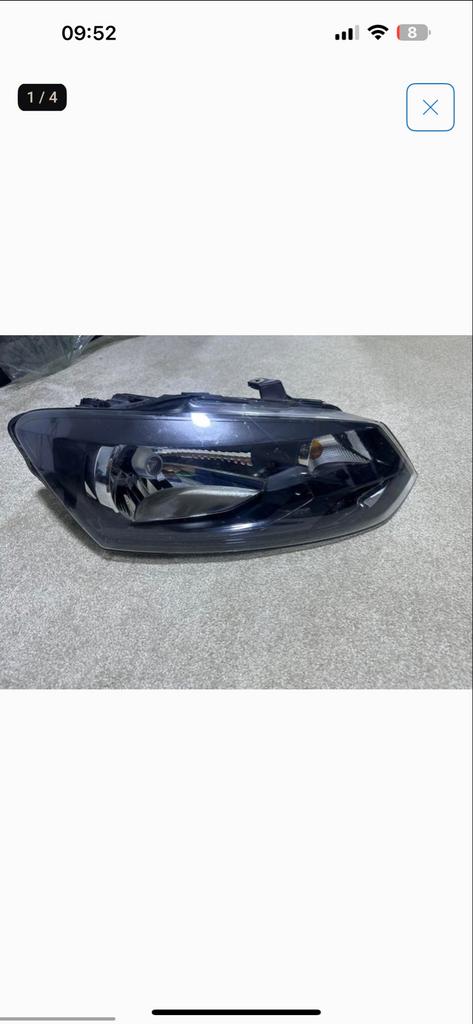 Koplamp rechts voor Volkswagen Polo BlueMotion, Ophalen of Verzenden, Gebruikt, Volkswagen