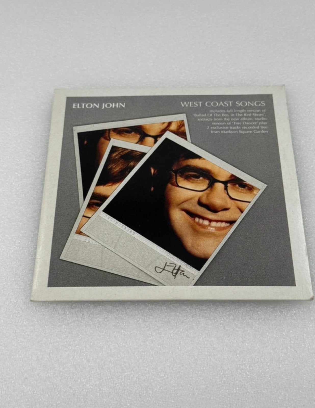 Elton John - West Coast Songs CD, Ophalen of Verzenden, Gebruikt, Single, Promo