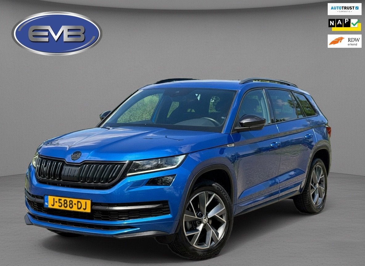 Skoda Kodiaq 1.5 TSI Sportline Business, achteruitrijcamera,, Auto's, Voorwielaandrijving, Euro 6, 4 cilinders, 150 pk