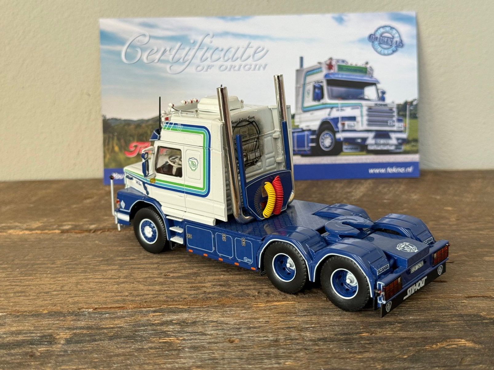 Tekno - Scania 143 torpedo HP Transped, Hobby en Vrije tijd, Modelauto's | 1:50, Verzenden, Nieuw, Bus of Vrachtwagen, Tekno