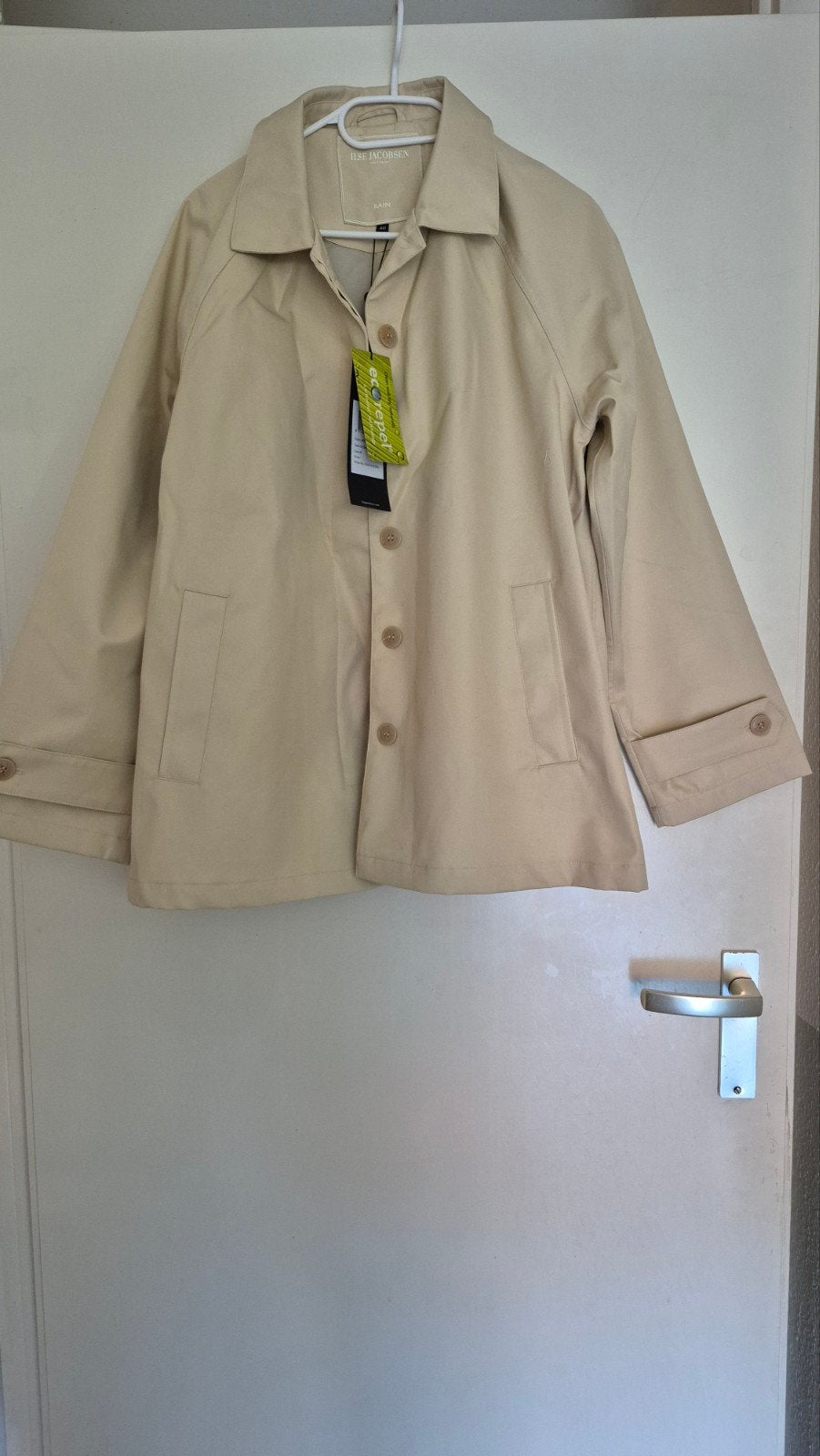 Nieuwe Ilse Jacobsen Hornbæk Regenjas Urban 04 - Maat 40, Ilse Jacobsen Hornbæk, Beige, Nieuw, Ophalen