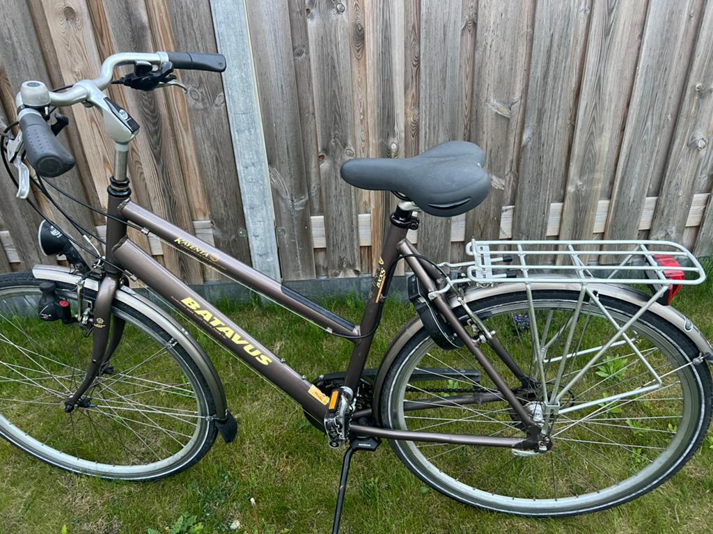 Fiets Batavus, Fietsen en Brommers, Fietsen | Dames | Sportfietsen en Toerfietsen, Zo goed als nieuw, Batavus, Minder dan 10 versnellingen