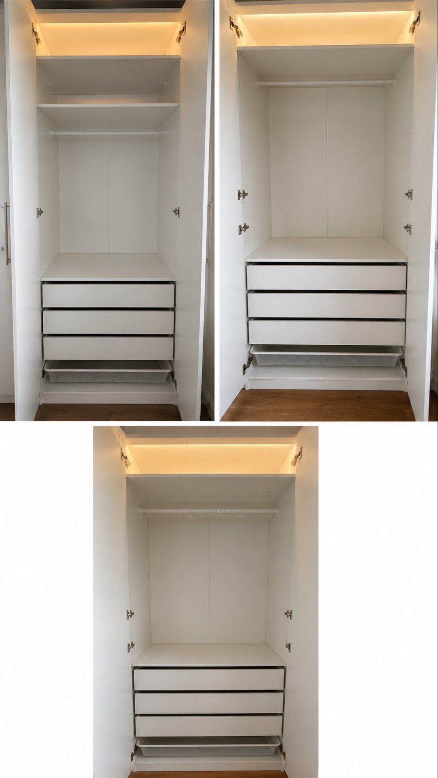 IKEA PAX KAST, 200 cm of meer, Ophalen of Verzenden, Zo goed als nieuw, Met lade(s)