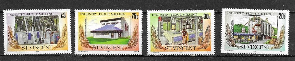 SERIE ST VINCENT 1985 PF, Ophalen of Verzenden, Postfris, Midden-Amerika