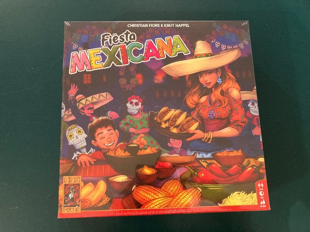 Fiësta mexicana bordspel 999 games nieuw in seal!, Een of twee spelers, Ophalen of Verzenden, Nieuw, 999 Games