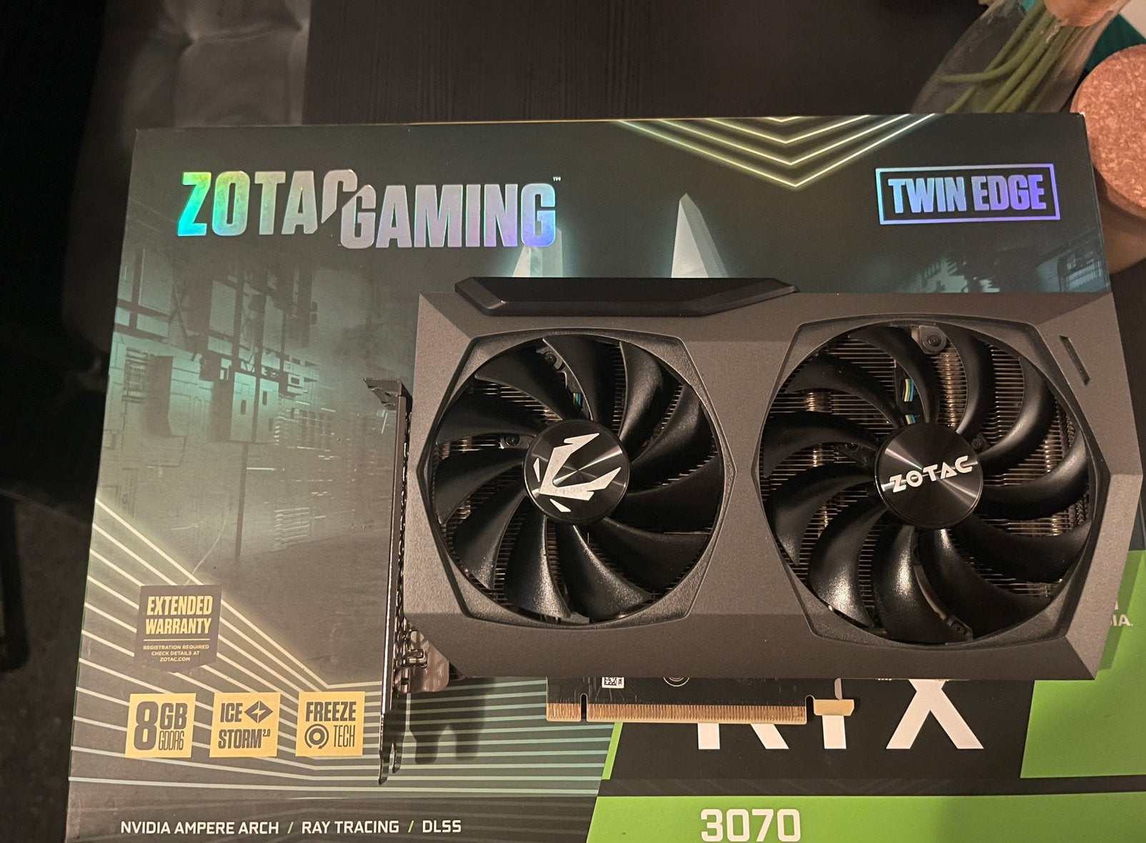 Zotac Twin Edge 3070 8gb, Computers en Software, Videokaarten, GDDR6, PCI-Express 4, Ophalen of Verzenden, Zo goed als nieuw