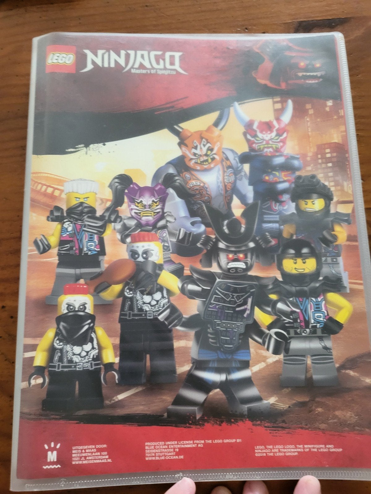 verzamelkaarten ninjago, Ophalen