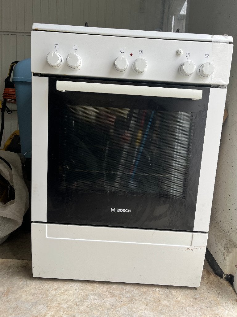 Gas fornuis van Bosch, Witgoed en Apparatuur, Fornuizen, Ophalen, Gebruikt, Grill, 4 kookzones