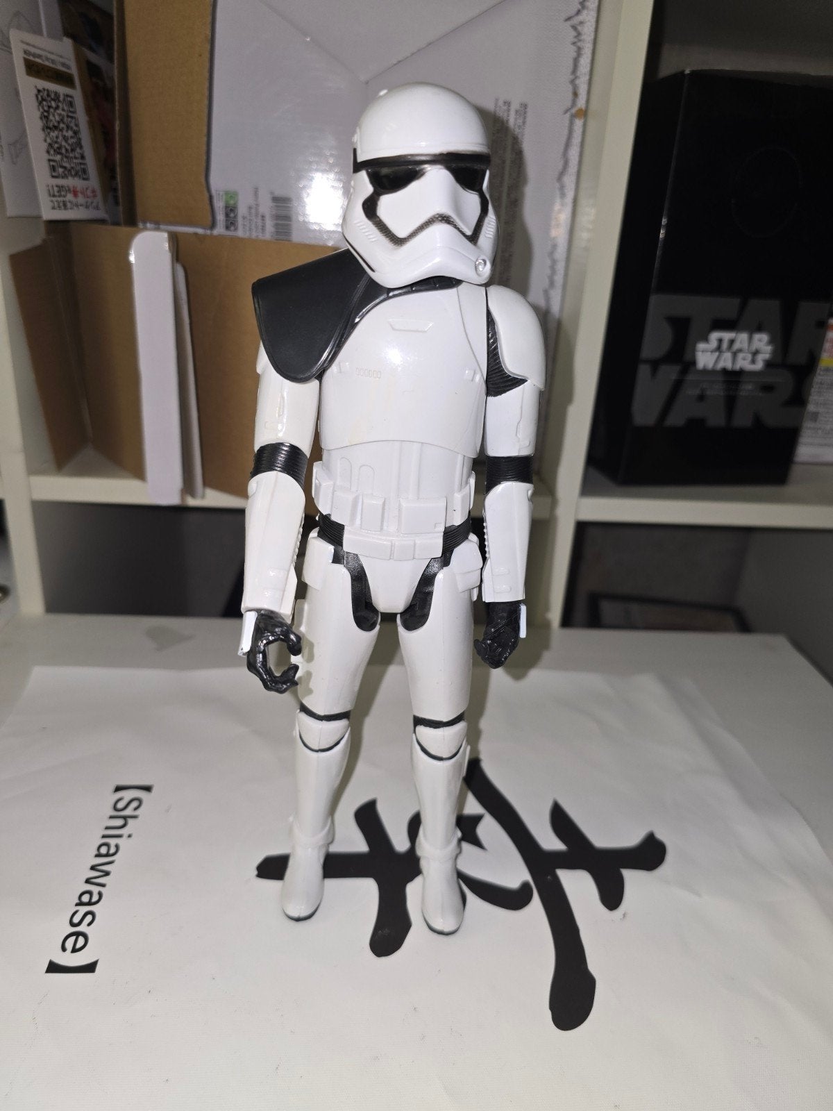 Star Wars First Order Stormtrooper Actiefiguur, Ophalen of Verzenden, Zo goed als nieuw, Actiefiguurtje