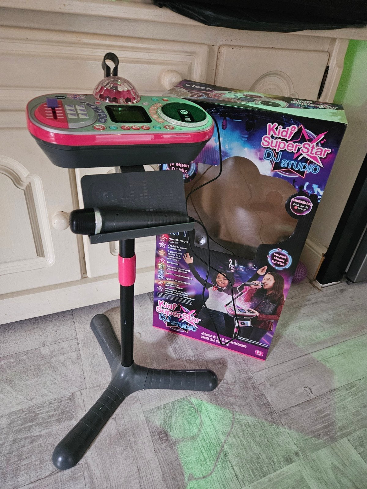 VTech Kidi Super Star DJ Studio met microfoon, Ophalen, Gebruikt, Jongen of Meisje