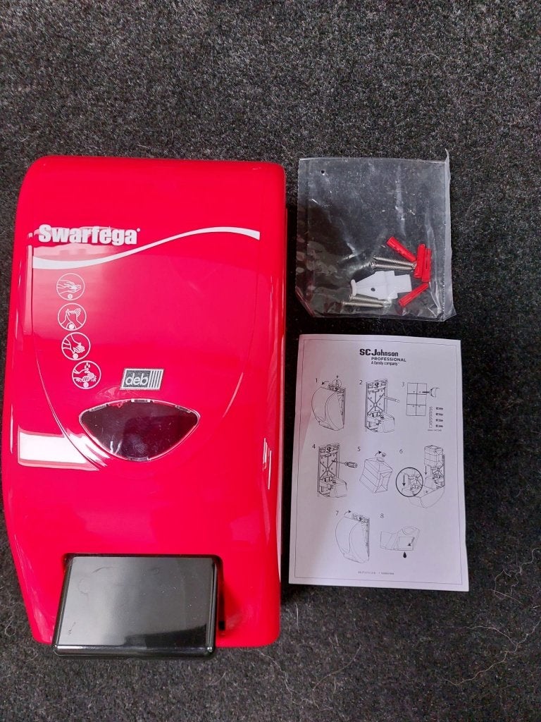 Nieuwe zeepdispenser Swarfega dispenser, Ophalen of Verzenden, Overige typen