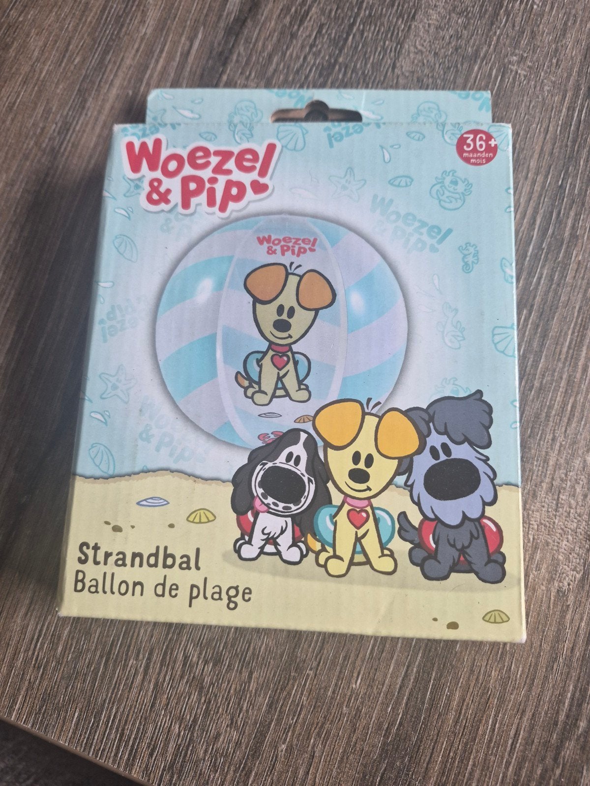 nieuw woezel en pip strandbal, Ophalen of Verzenden