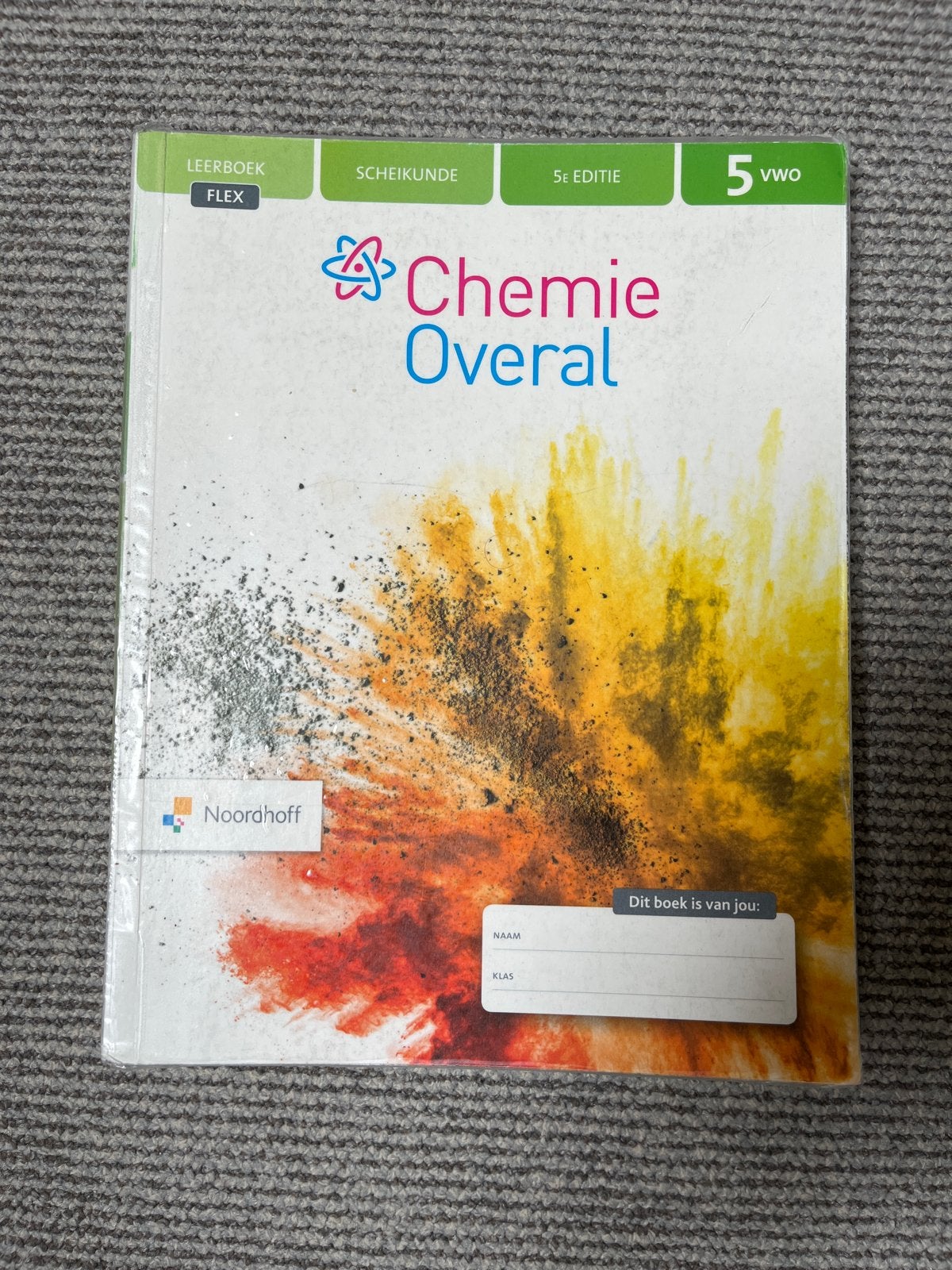 Chemie Overal - 5 VWO, Ophalen, Beta, Zo goed als nieuw, WO