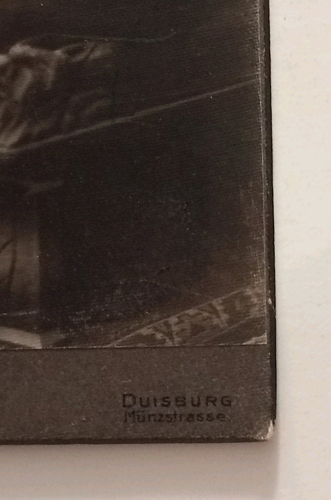 Vintage Foto: Man in Pak uit Duisburg circa 1900, Ophalen of Verzenden, Voor 1940, Gebruikt