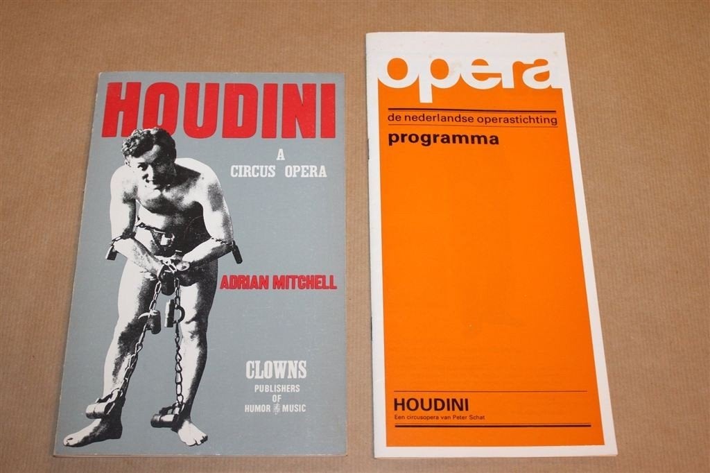 Houdini — Libretto Circusopera van Peter Schat 19787, Ophalen of Verzenden, Gelezen, Artiest