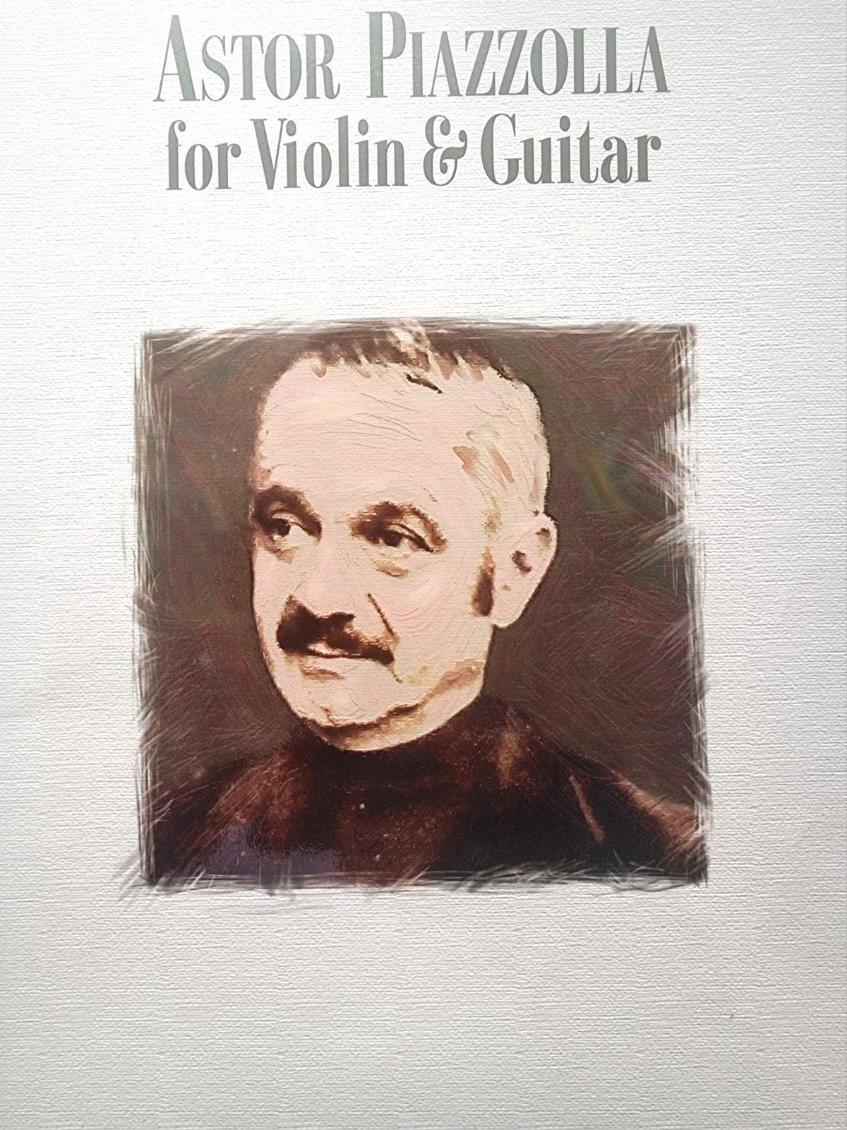 Astor Piazzolla voor Viool & Gitaar - Bladmuziek V34, Muziek en Instrumenten, Bladmuziek, Verzenden, Wereldmuziek, Zo goed als nieuw